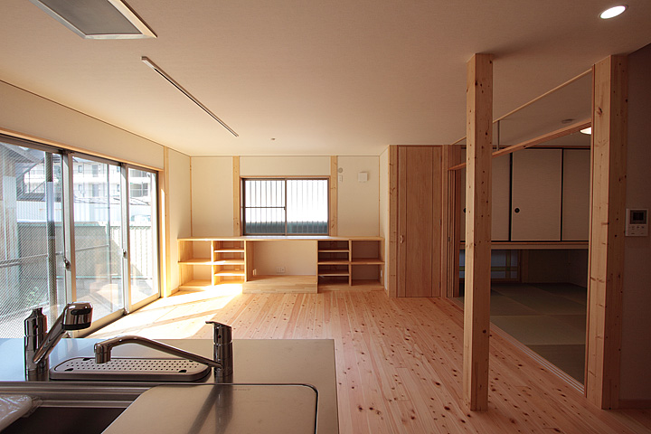 開放感のある空間づくり：大阪のマンションリフォーム・リノベーションの設計